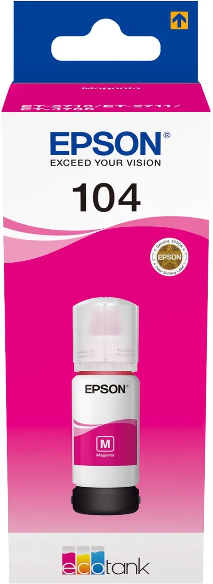 Epson 104 EcoTank - Inktfles från Epson i Magenta – produktbild