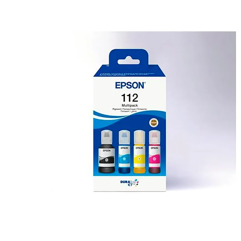 Epson 112 Multipack - 4-pack - black yellow cyan magenta - original - ink refill von Epson in Cyaan – Produktfoto 2 von 2