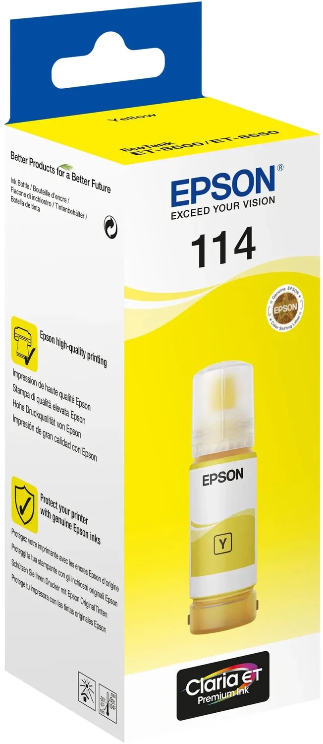 Epson 114 inktfles van Epson in Geel – productfoto