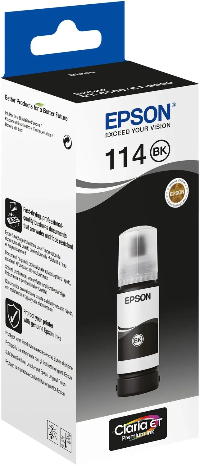 Epson 114 inktfles van Epson in Zwart – productfoto