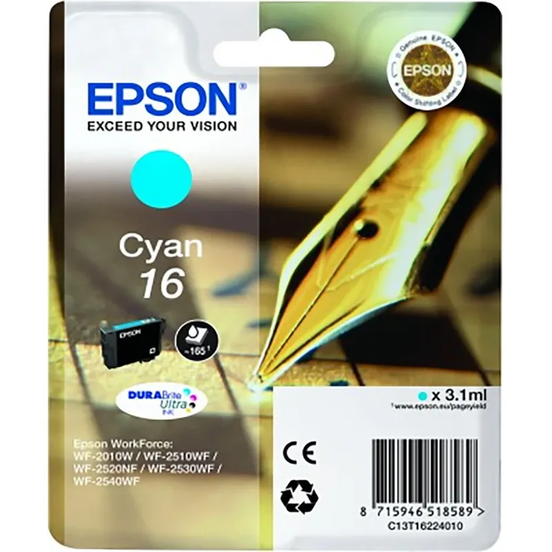Epson 16 Ink Cartridge von Epson in Cyaan – Produktfoto