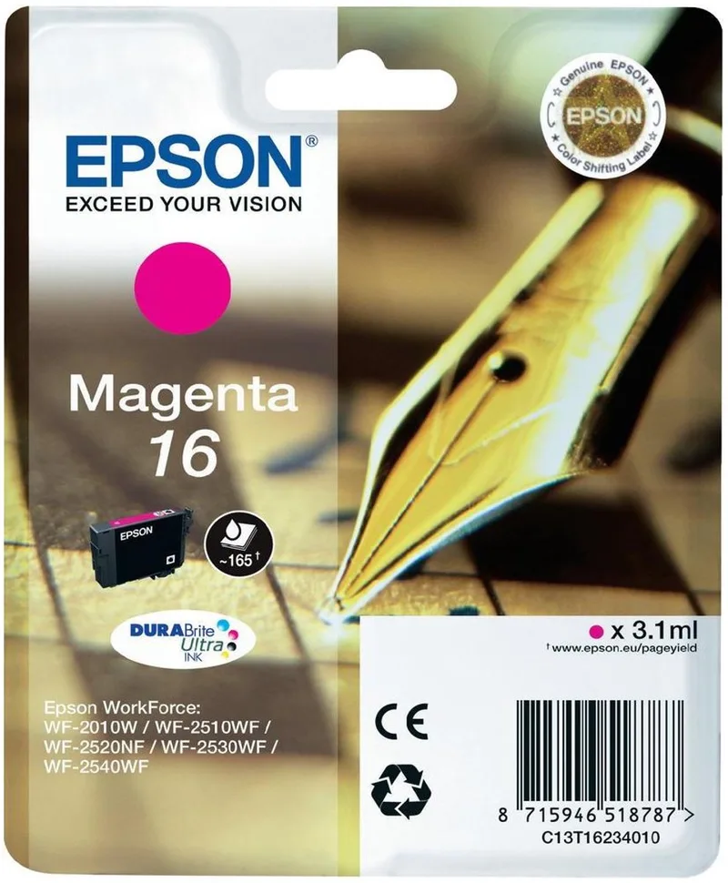 Epson 16 - Inktcartridge van Epson in Magenta – productfoto