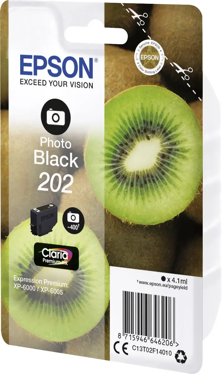Epson 202 - Inktcartridge från Epson i Foto Zwart – produktbild 2 av 2