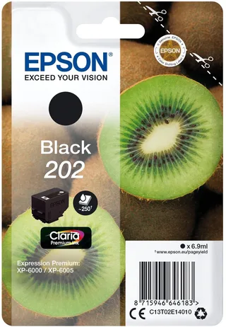 Epson 202 - Inktcartridge från Epson i Svart – produktbild 1 av 2