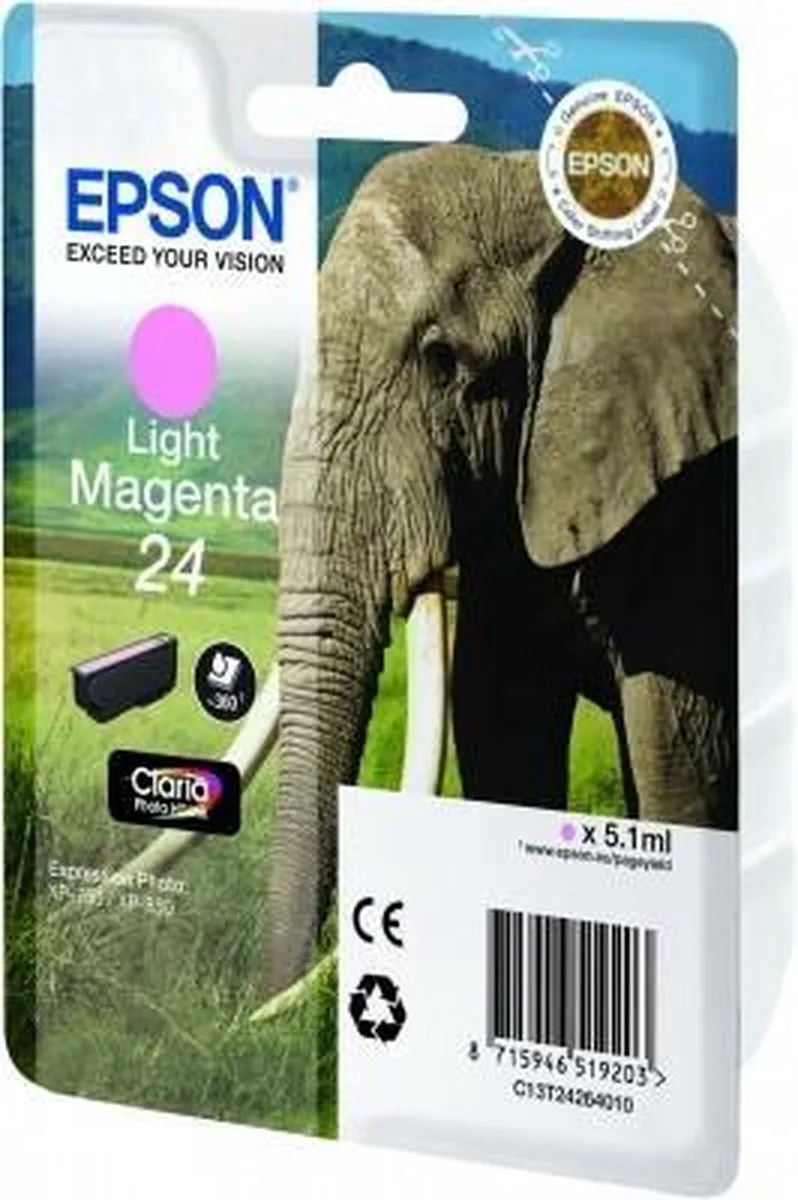 Epson 24 - Inktcartridge / Licht by Epson in Magenta – product photo