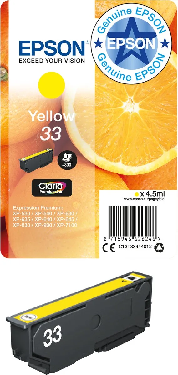 Epson 27 - Inktcartridge von Epson in Magenta – Produktfoto