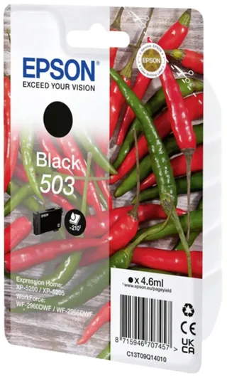 Epson 503 - Inktcartridge - Origineel - Standaard capaciteit de Epson en Noir – photo produit 2 sur 2
