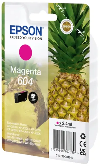 Epson 604 - Inktcartridge - Origineel - Standaard capaciteit van Epson in Magenta – productfoto 2 van 2