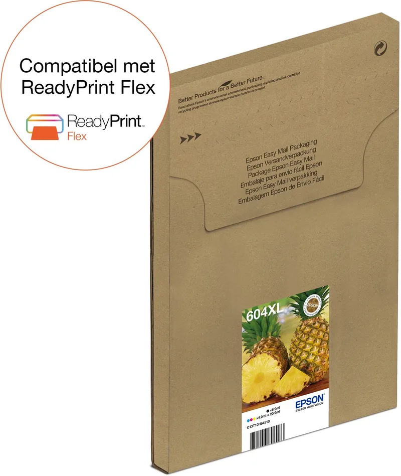 Epson 604XL EasyMail - Inktcartridge - Hoge capaciteit - Kleuren von Epson in Multipack – Produktfoto