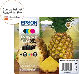 Epson 604XL - Inktcartridge - Multipack - Origineel - Hoge capaciteit by Epson in Black – product photo 1 of 2