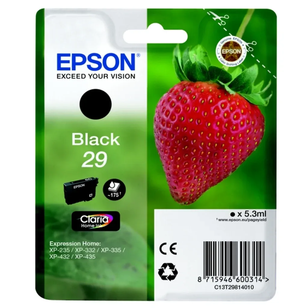 Ink 29 Claria Home Inktcartridge från Epson – produktbild