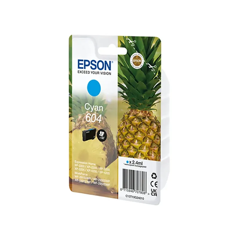 Inktcartridge epson 604 t10g24 blauw | 10 stuks fra Epson – produktbillede 2 af 2