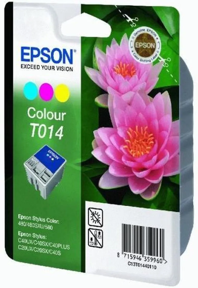 inktcartridge T014401 kleur de Epson en Multicolore – photo produit