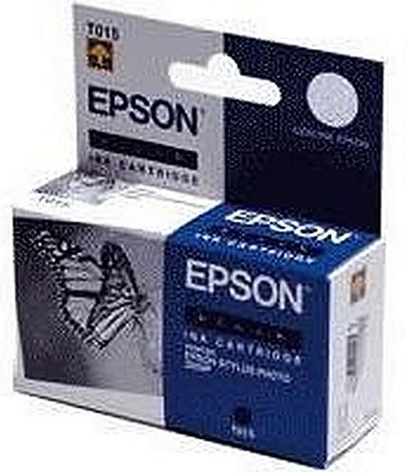 inktcartridge T015401 zwart fra Epson i Sort – produktbillede