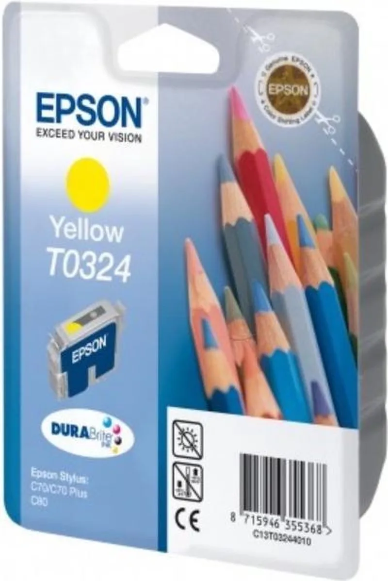 inktcartridge T032440 geel by Epson in Yellow – product photo