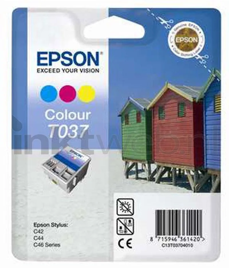 inktcartridge T037040 kleur by Epson in Kleur – product photo