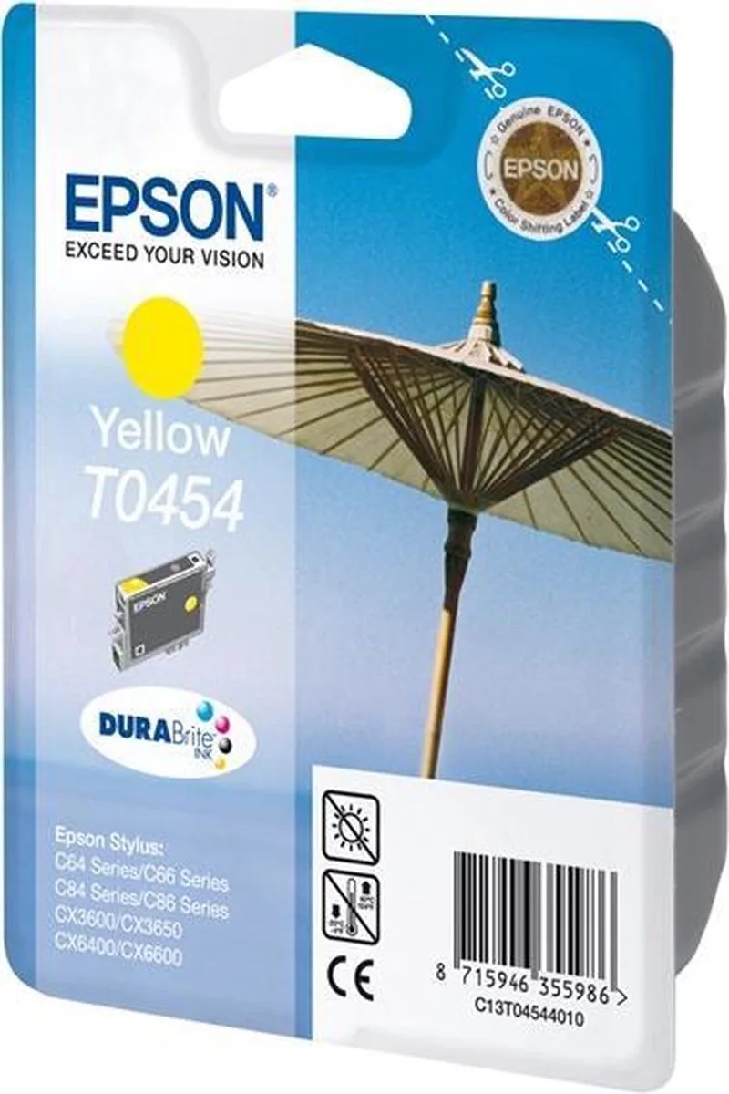 inktcartridge T045440 geel by Epson in Yellow – product photo