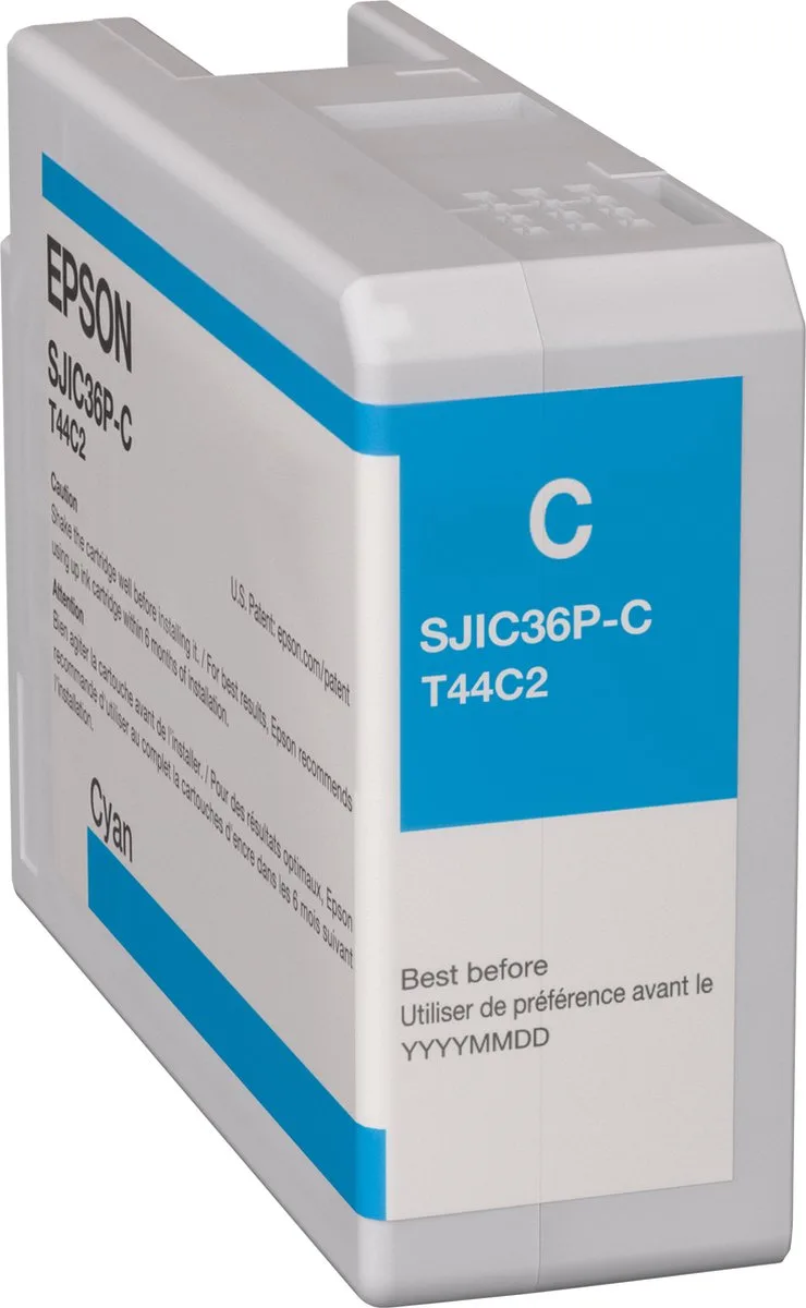 Original Dot Matrix Tape Epson C13T44C240 de Epson en Cyaan – photo produit