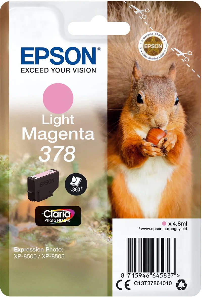 Original Ink Cartridge Epson 378 Magenta by Epson in Licht Magenta – product photo