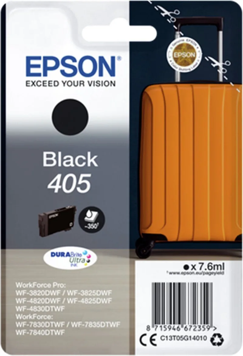 Original Ink Cartridge Epson 405 by Epson in Black – product photo 1 of 2