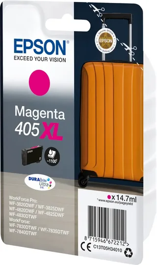 Original Ink Cartridge Epson 405XL DURABrite Ultra Ink van Epson in Magenta – productfoto 2 van 2