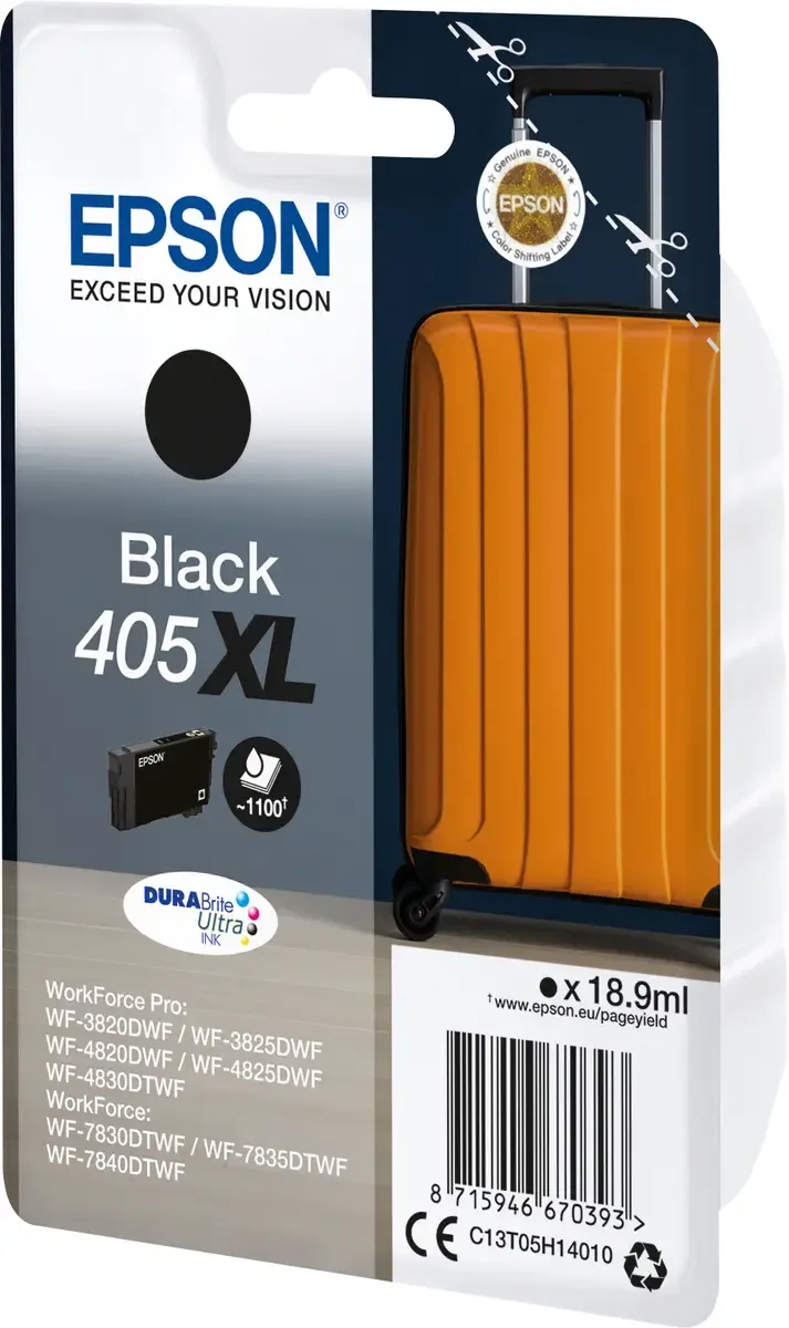 Original Ink Cartridge Epson C13T05H14010 - 405XL by Epson in Black – product photo 2 of 2