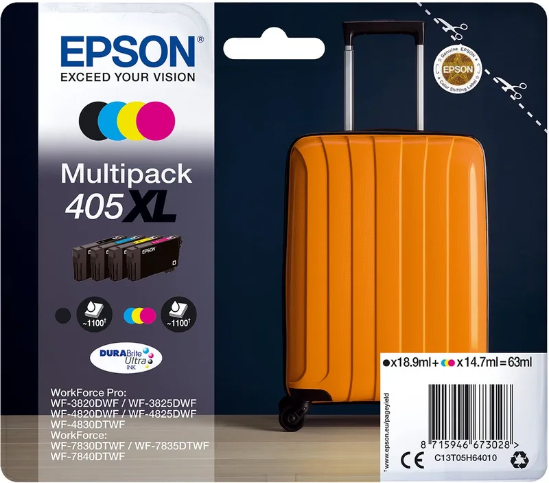 Original Ink Cartridge Epson C13T05H64020 Black Multicolour by Epson in Black – product photo