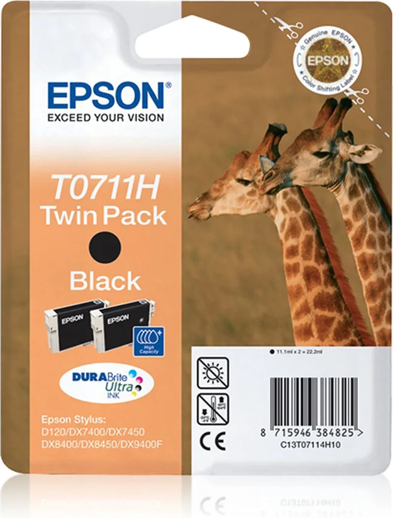 Original Ink Cartridge Epson C13T07114H20 van Epson in Zwart – productfoto