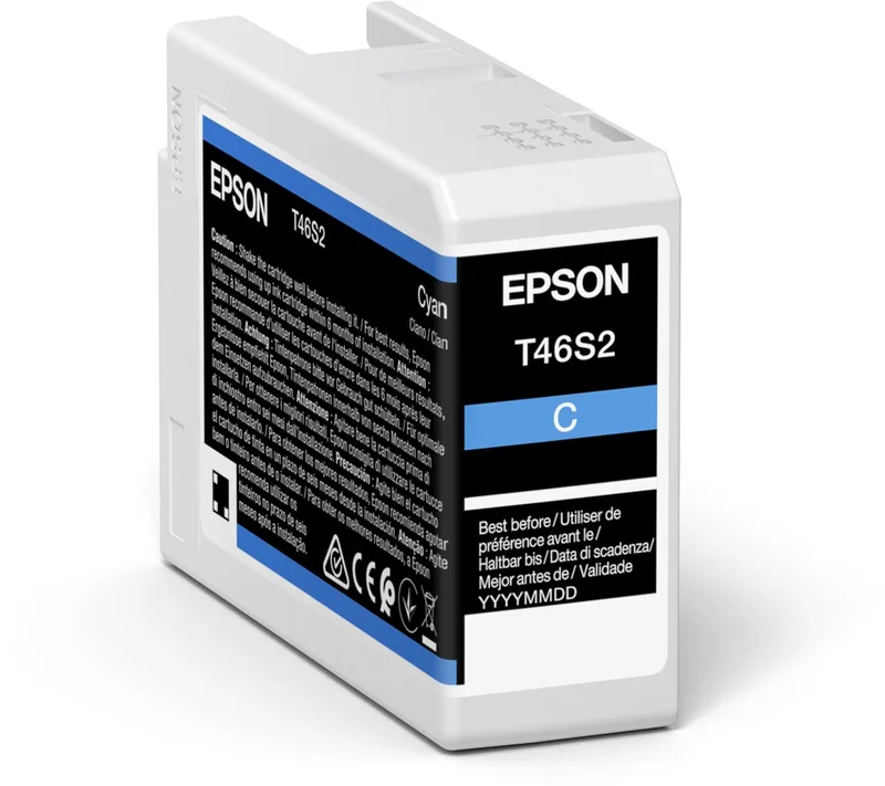 Original Ink Cartridge Epson C13T46S200 25 ml Black Blue by Epson in Cyan – product photo