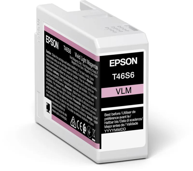 Original Ink Cartridge Epson C13T46S600 25 ml Black Magenta by Epson in Licht Magenta – product photo