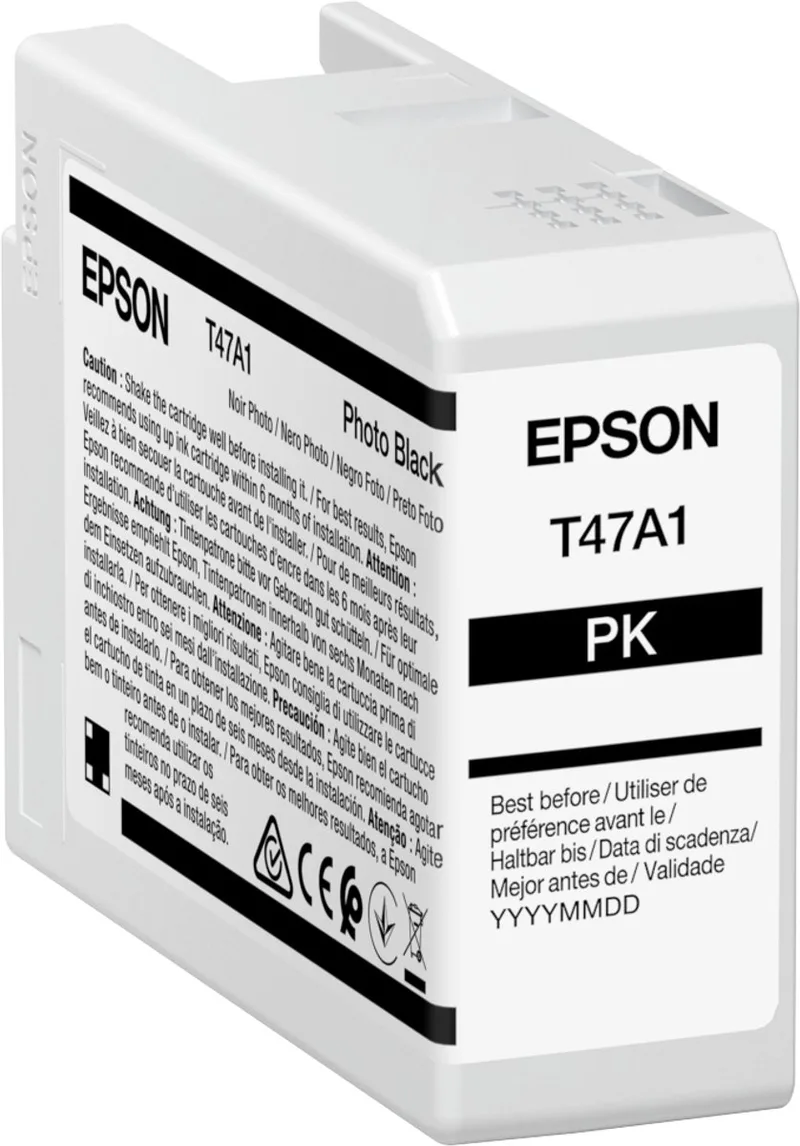Original Ink Cartridge Epson C13T47A100 50 ml Black by Epson in Black – product photo
