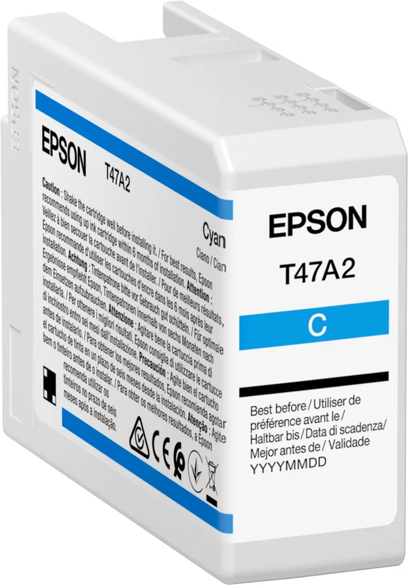 Original Ink Cartridge Epson C13T47A200 50 ml Black by Epson in Cyan – product photo