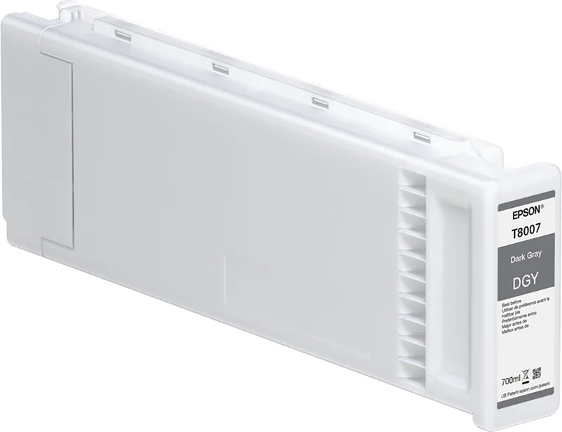 Original Ink Cartridge Epson C13T800700 Grey fra Epson i Grå – produktbillede