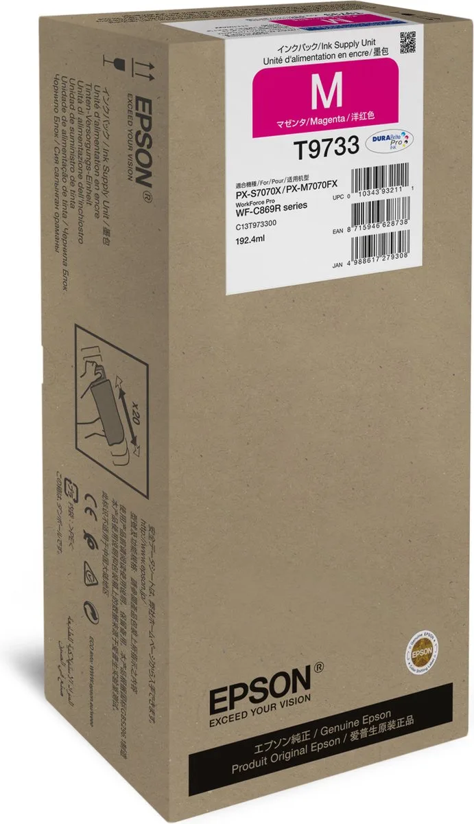 Original Ink Cartridge Epson C13T973300 by Epson in Magenta – product photo