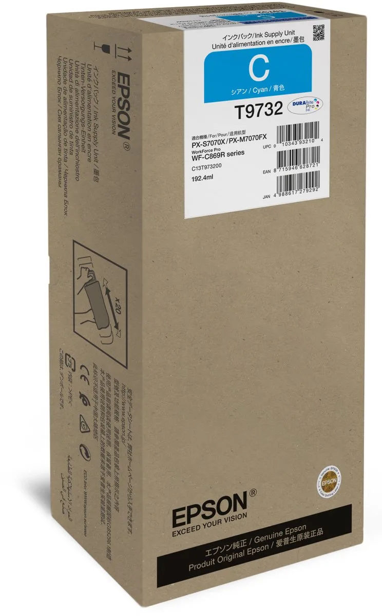 Originele Toner Epson WF-C869R by Epson in Cyaan – product photo