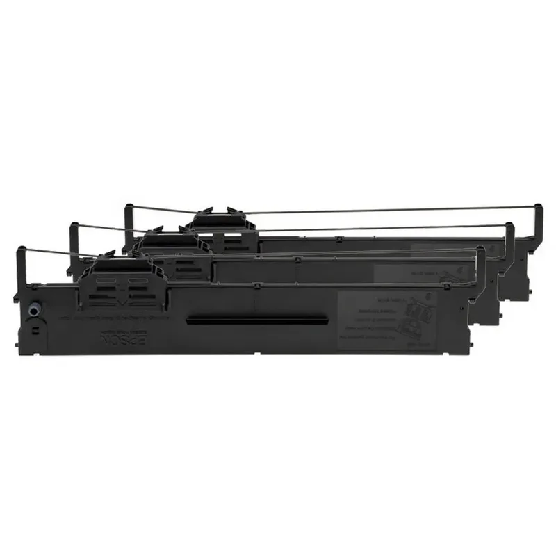 Ribbon Cartridge zwart Per 3 stuks verpakt S015339 (C13S015339) von Epson – Produktfoto
