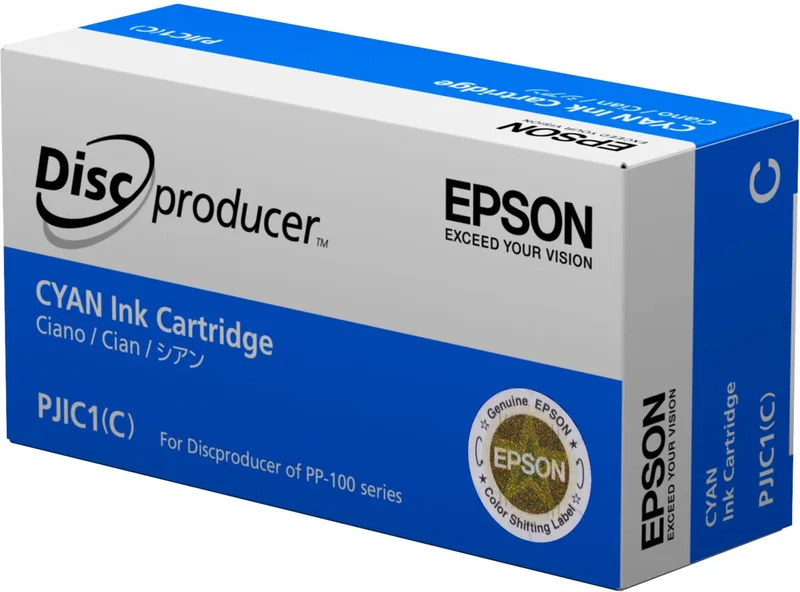 S020447 - Inktcartridge / Cyaan by Epson in Cyaan – product photo