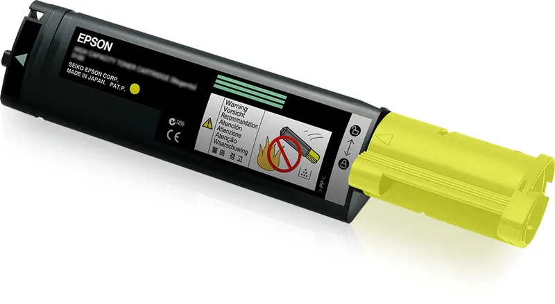 S050187 Tonercartridge Acubrite - HC van Epson in Geel – productfoto