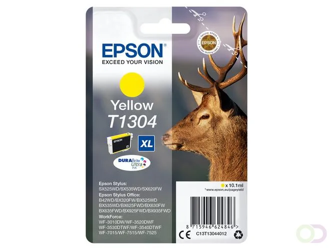 Stag inktpatroon Yellow T1304 DURABrite Ultra Ink (C13T13044022) by Epson – product photo