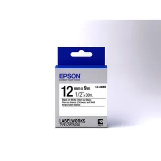Standard Tape - LK-4WBN Std Blk/Wht 12/9 (C53S654021) von Epson – Produktfoto 2 von 2