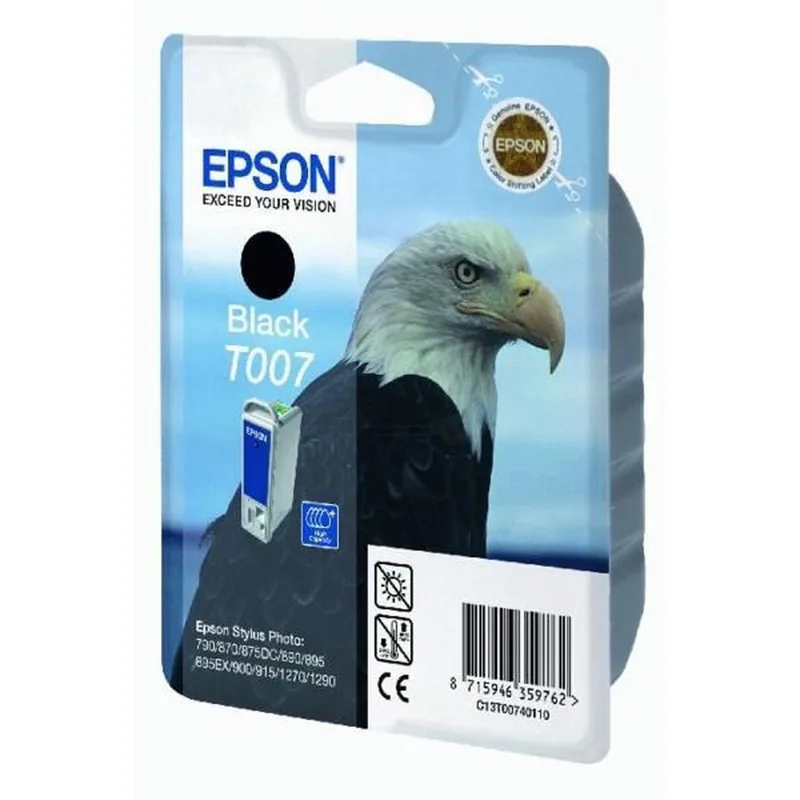 T007 - Inktcartridge / Zwart van Epson in Zwart – productfoto