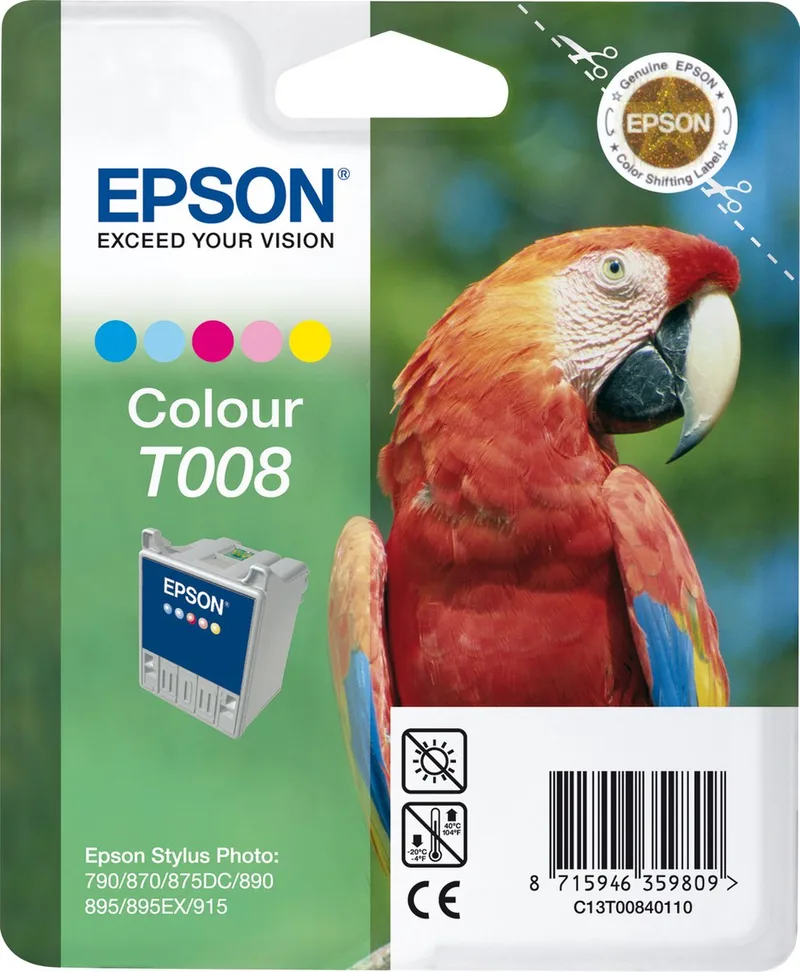 T008 - Inktcartridge / Kleur by Epson in Kleur – product photo