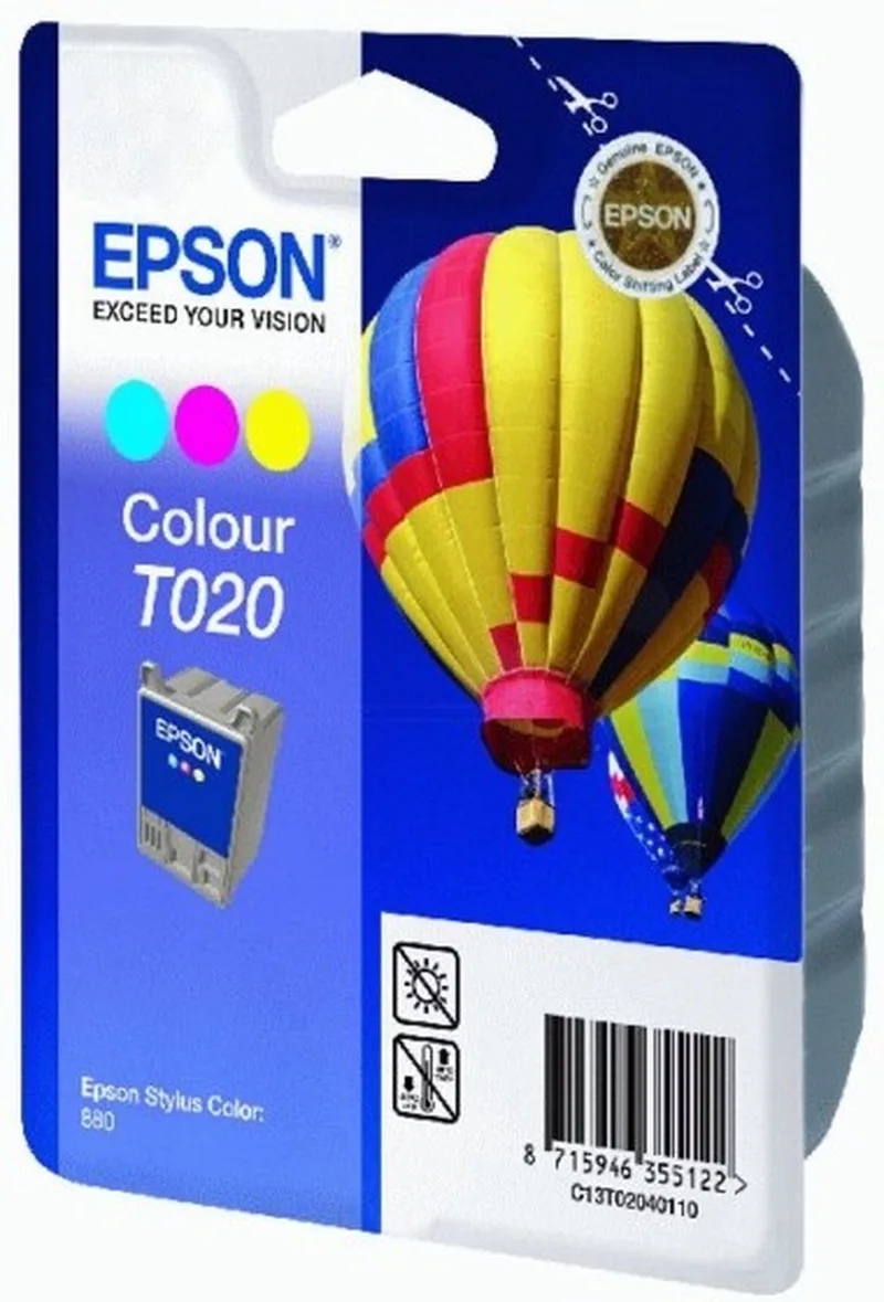 T020 - Inktcartridge / Kleur fra Epson i Kleur – produktbillede