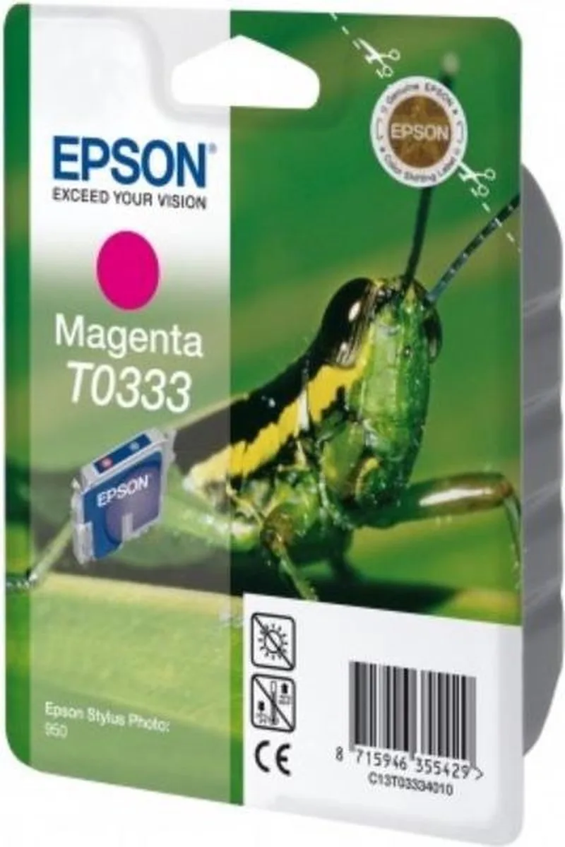 T0333 - Inktcartridge / Magenta de Epson en Magenta – photo produit