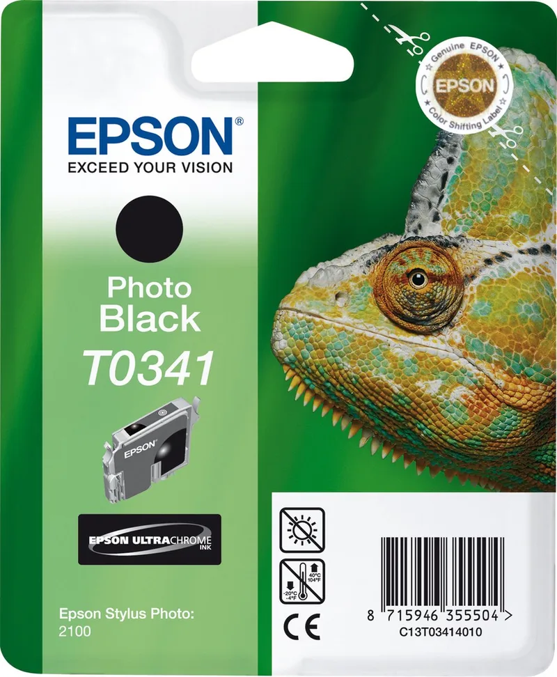 T0341 - Inktcartridge / Zwart by Epson in Black – product photo