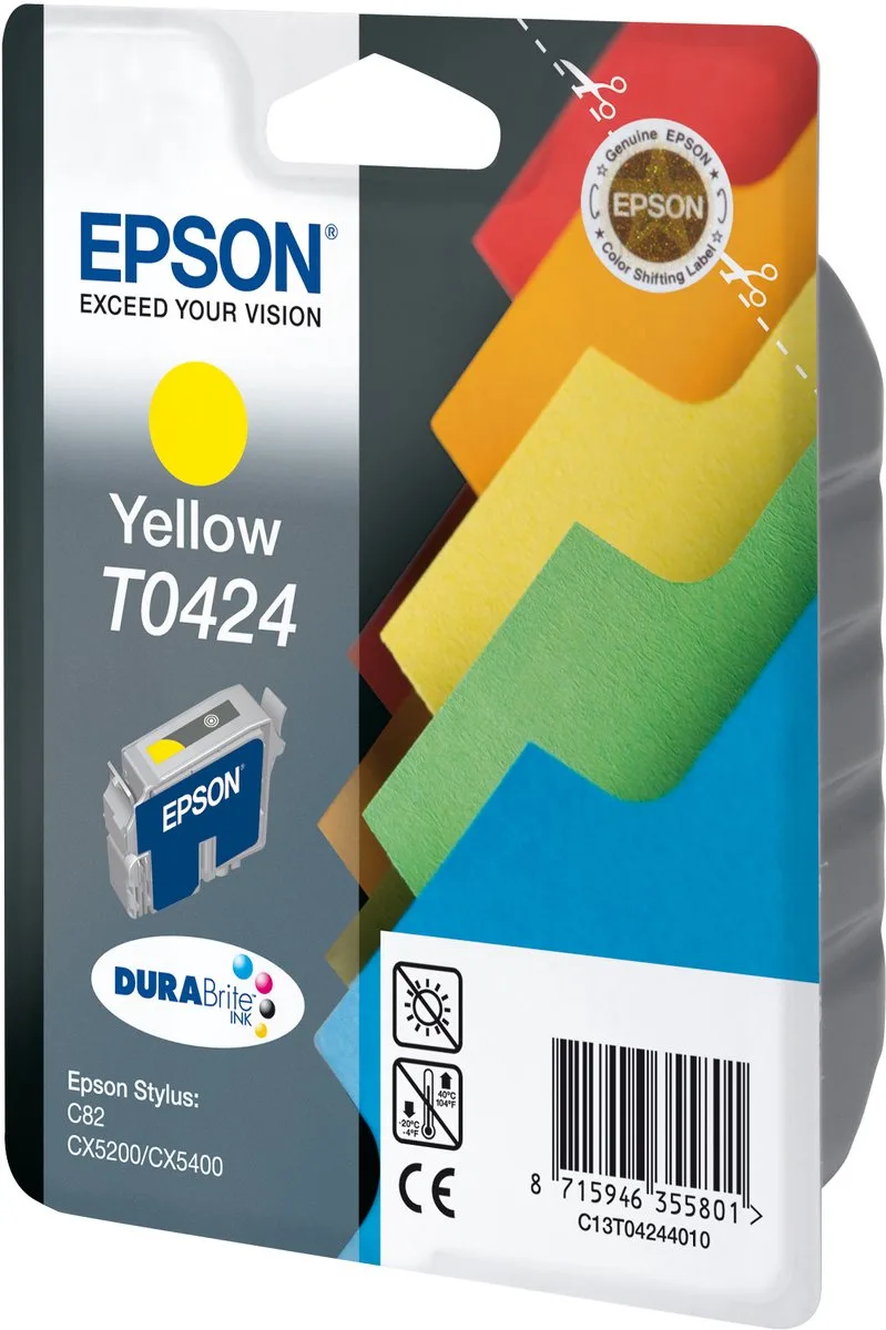 T0424 - Inktcartridge / Geel by Epson in Yellow – product photo