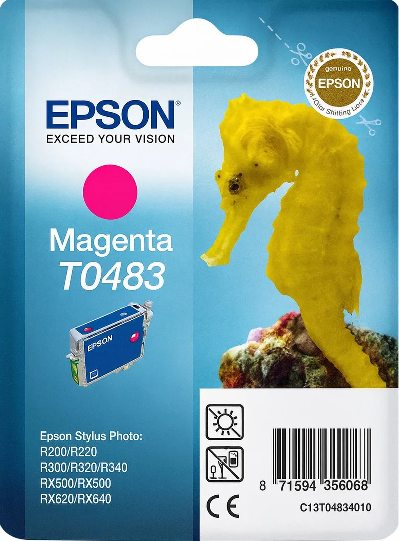 T0483 - Inktcartridge / Magenta by Epson in Magenta – product photo