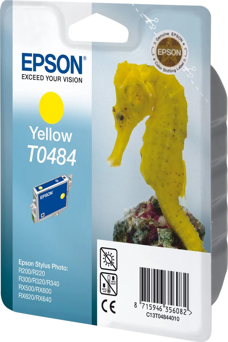 T0484 - Inktcartridge / Geel de Epson en Jaune – photo produit
