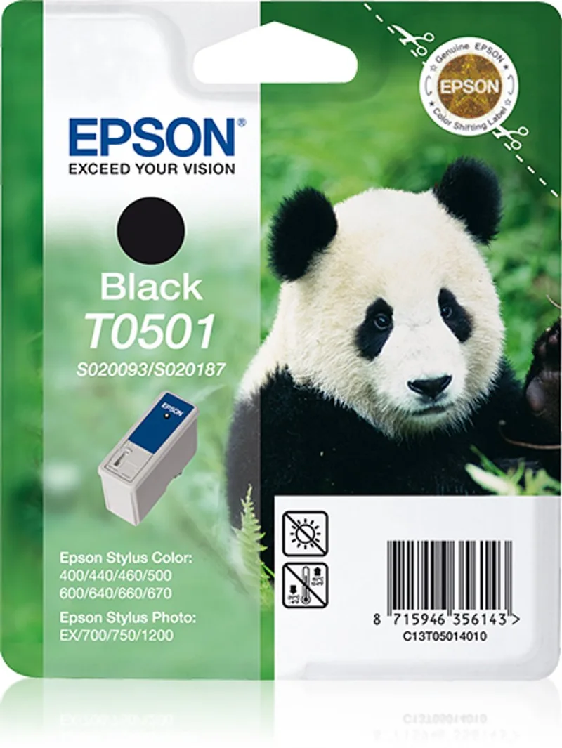T050 - Inktcartridge / Zwart by Epson in Black – product photo