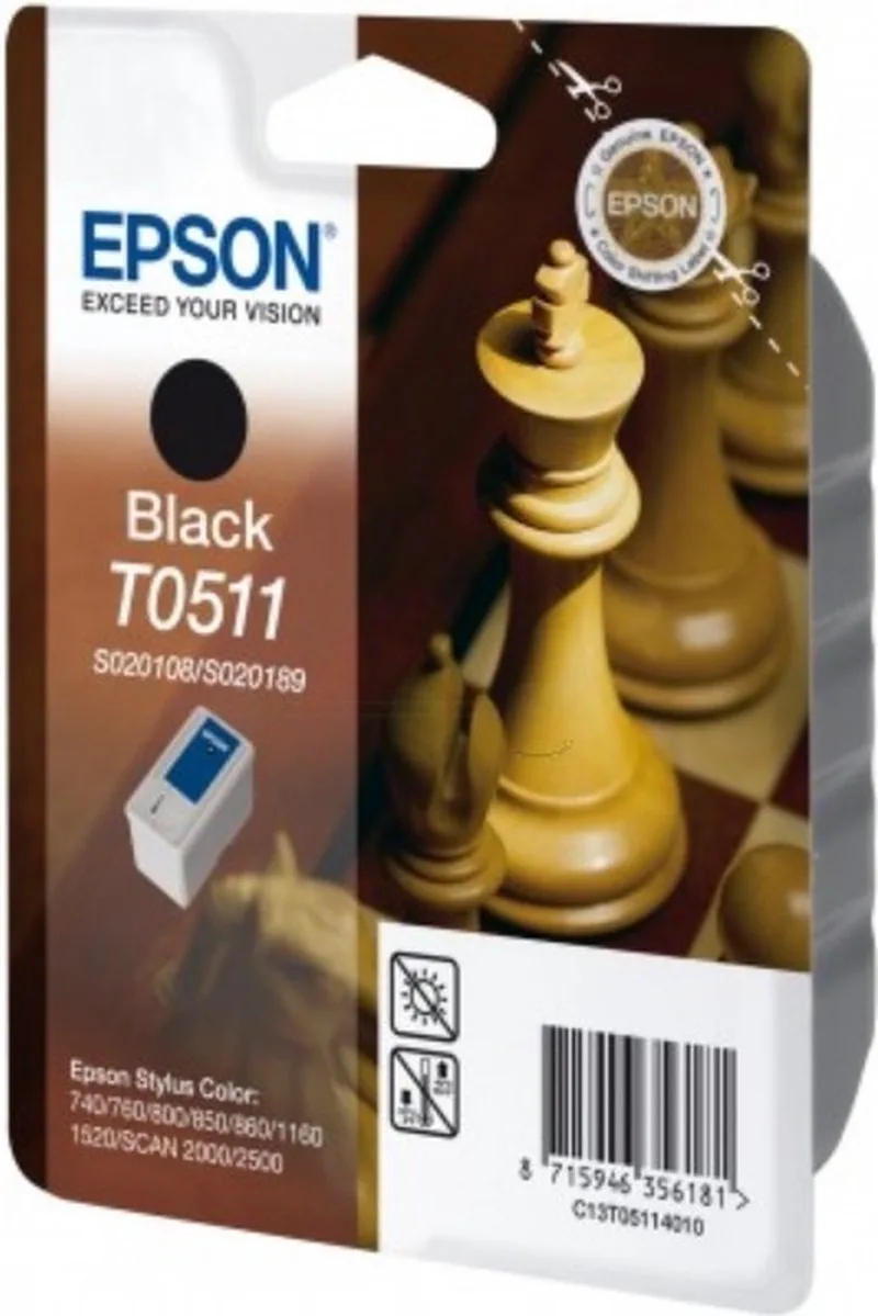 T051 - Inktcartridge / Zwart by Epson in Black – product photo